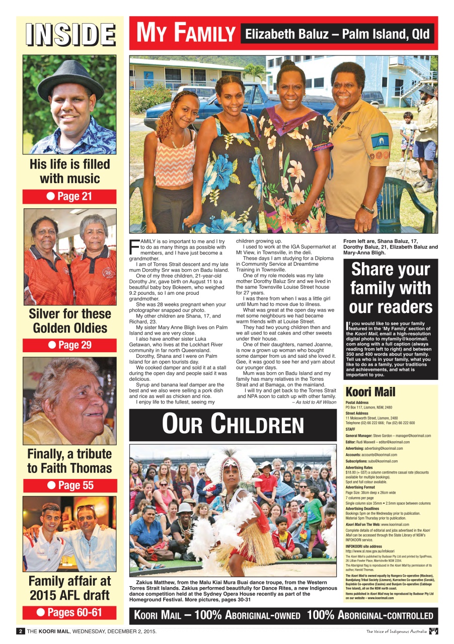 Koori Mail Preview Pages