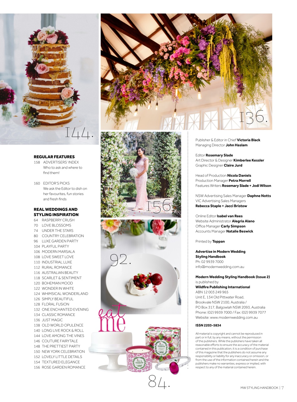 Modern Wedding Preview Pages