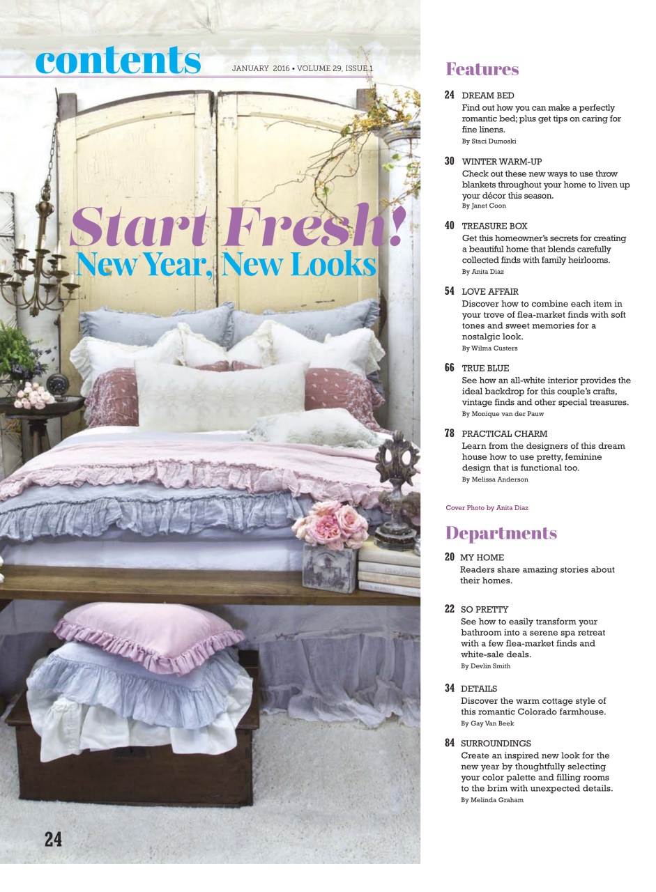Romantic Homes Preview Pages