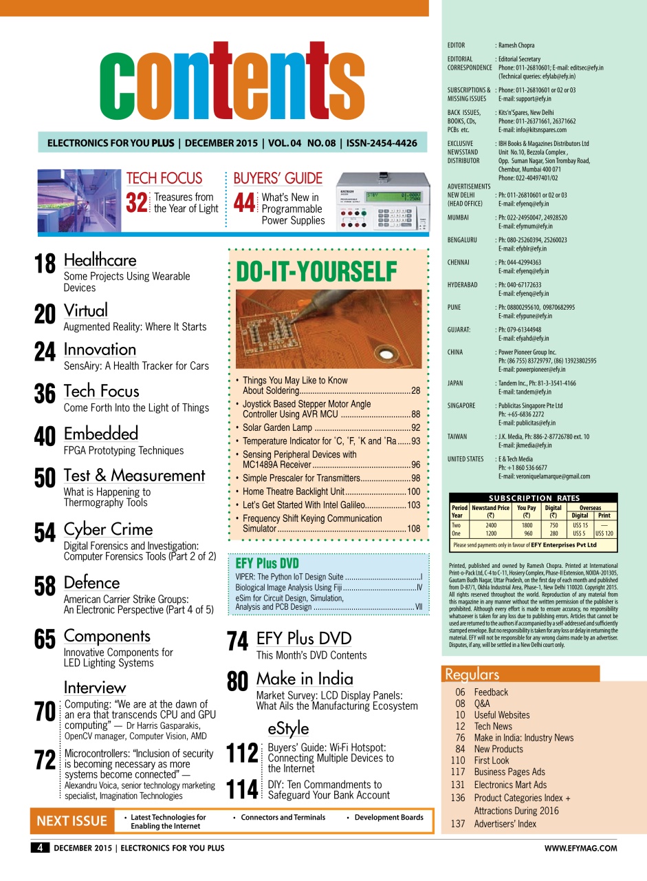 Electronics For You Preview Pages