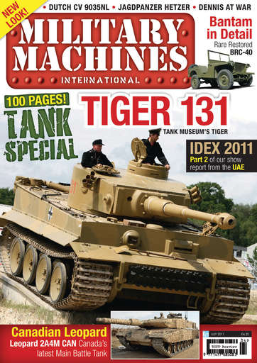 Military Machines International issue 