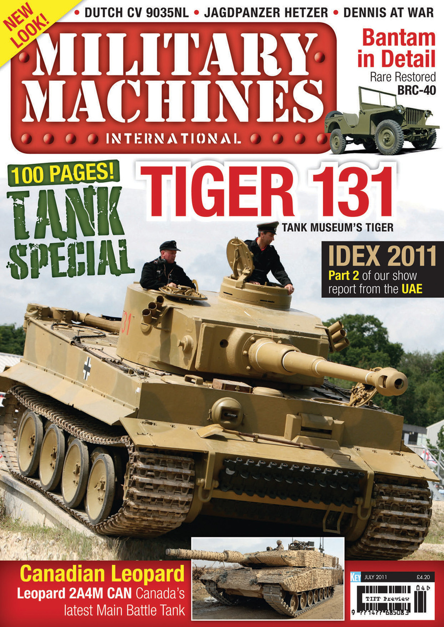 Military Machines International Preview Pages