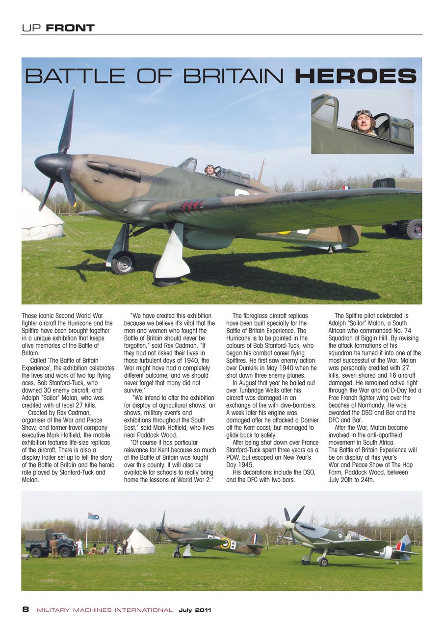 Military Machines International Preview Pages