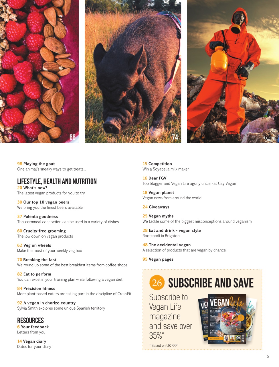 Vegan Life Preview Pages