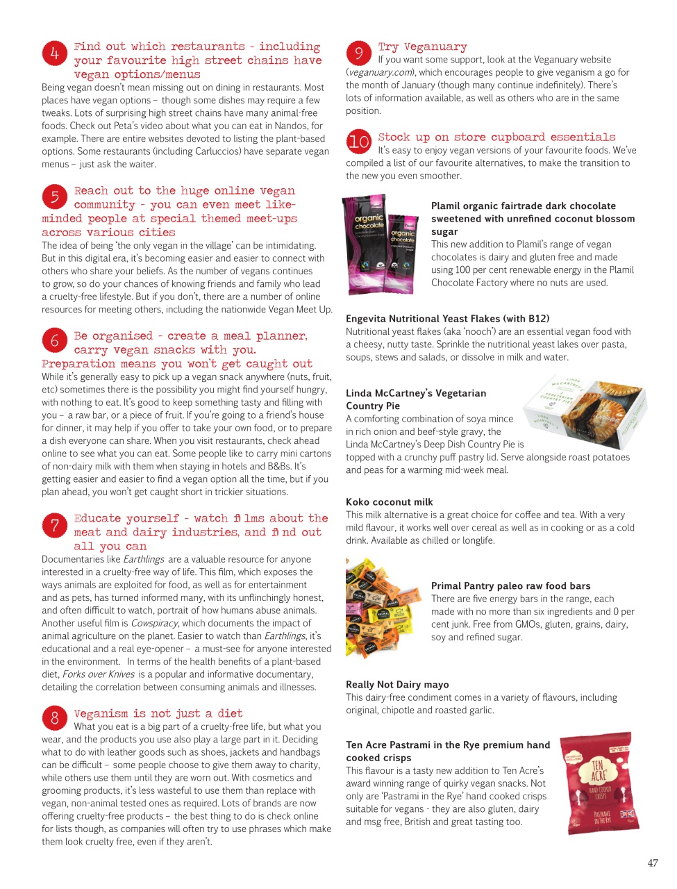 Vegan Life Preview Pages