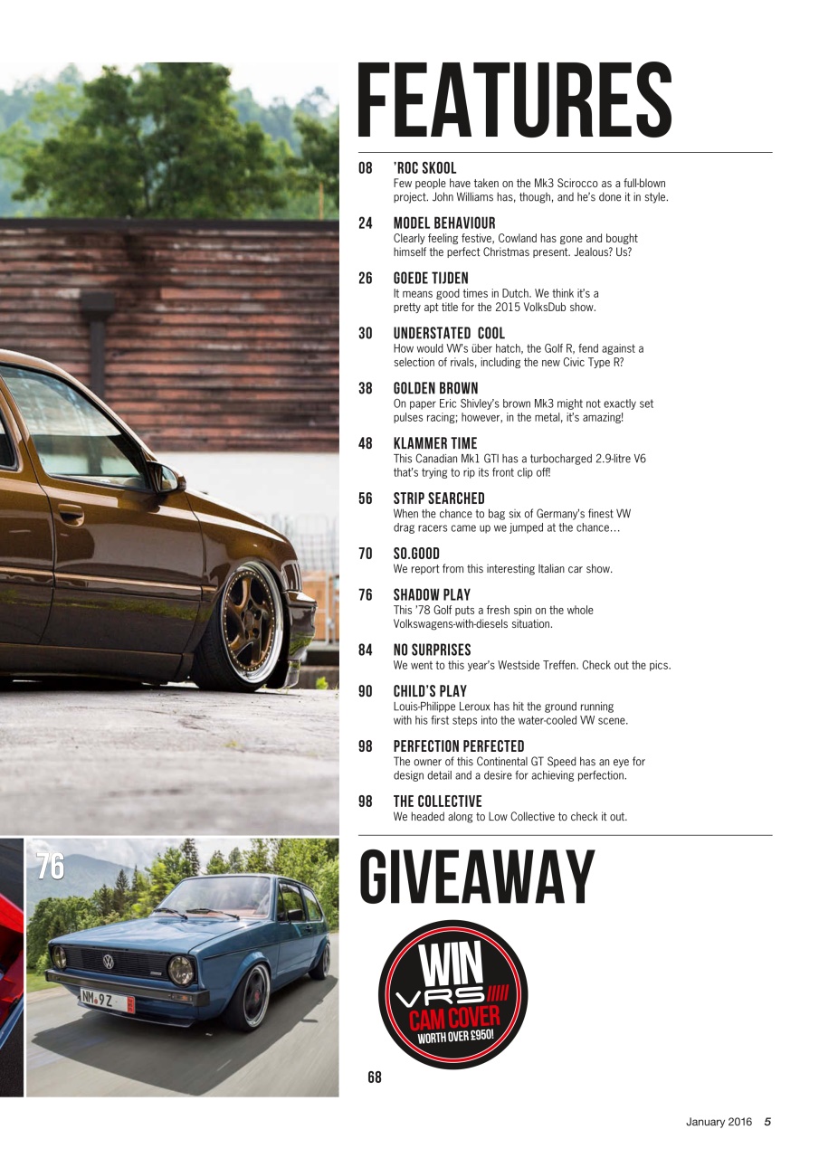 Performance VW Preview Pages