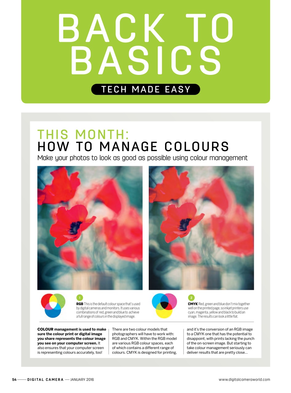 Digital Camera Magazine Preview Pages