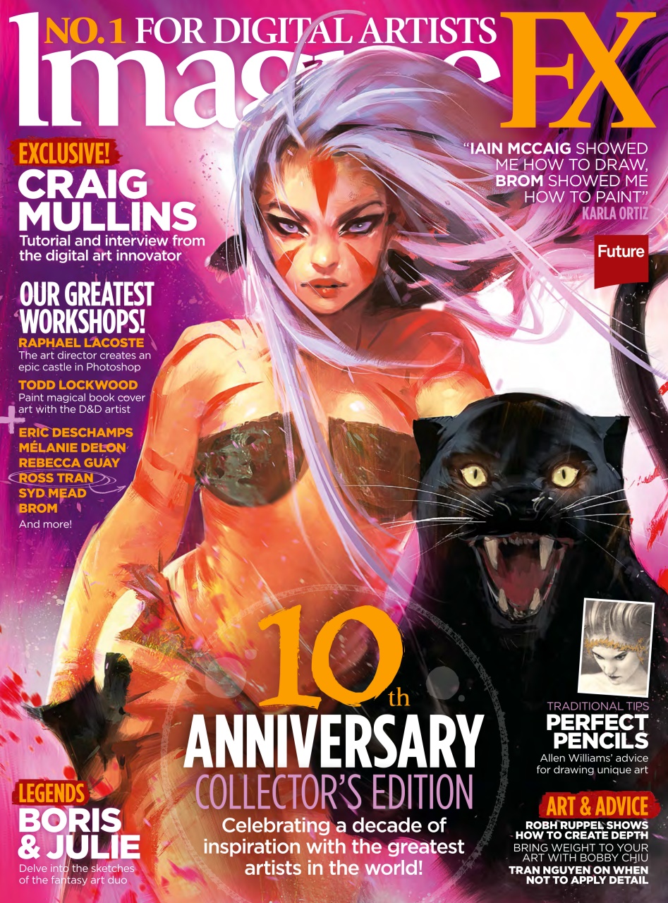 ImagineFX Preview Pages