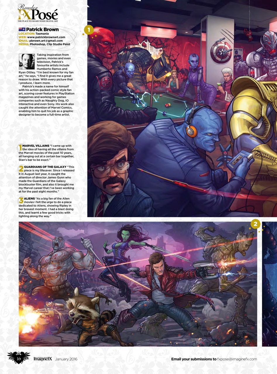ImagineFX Preview Pages