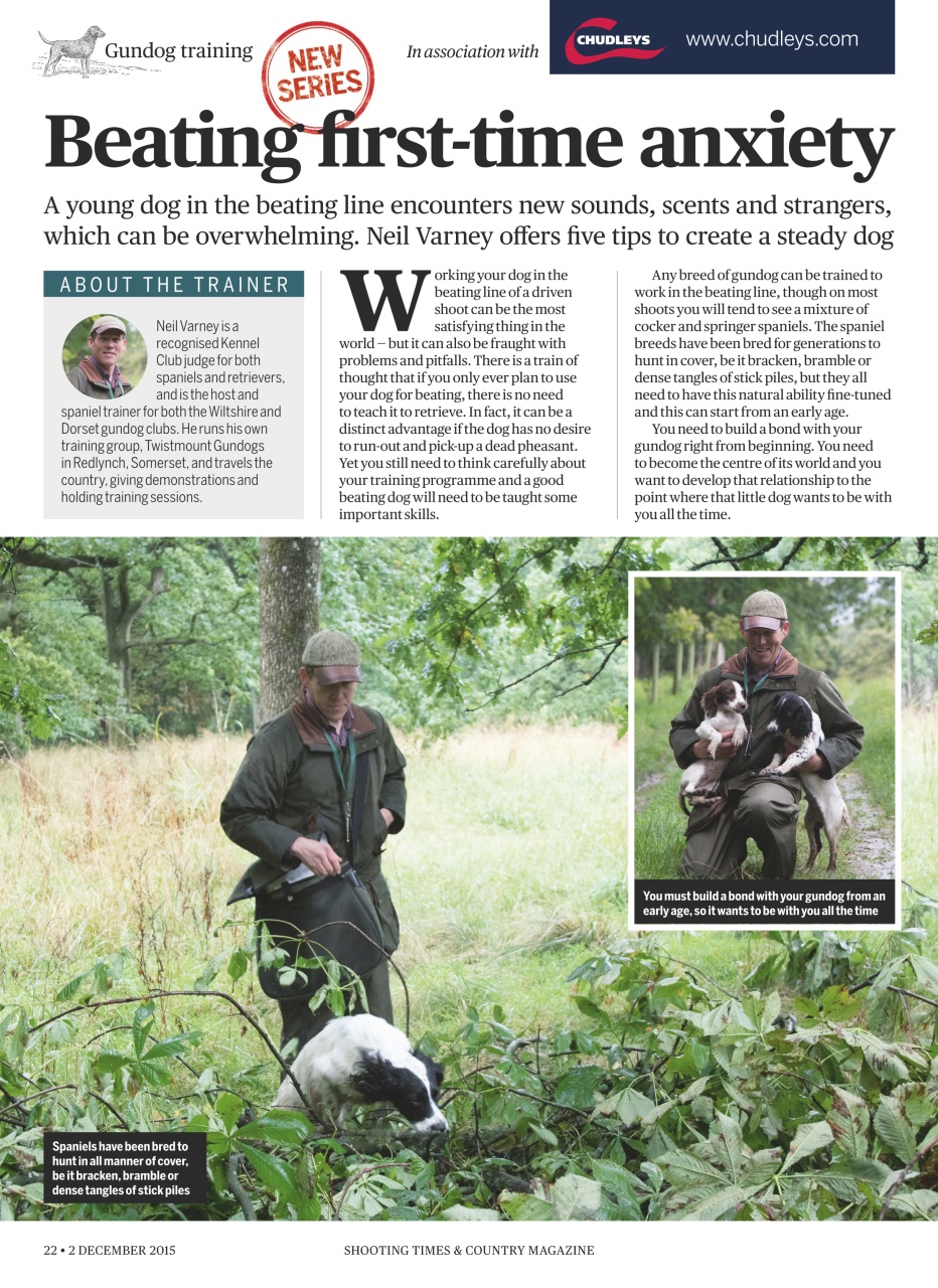 Shooting Times & Country Preview Pages