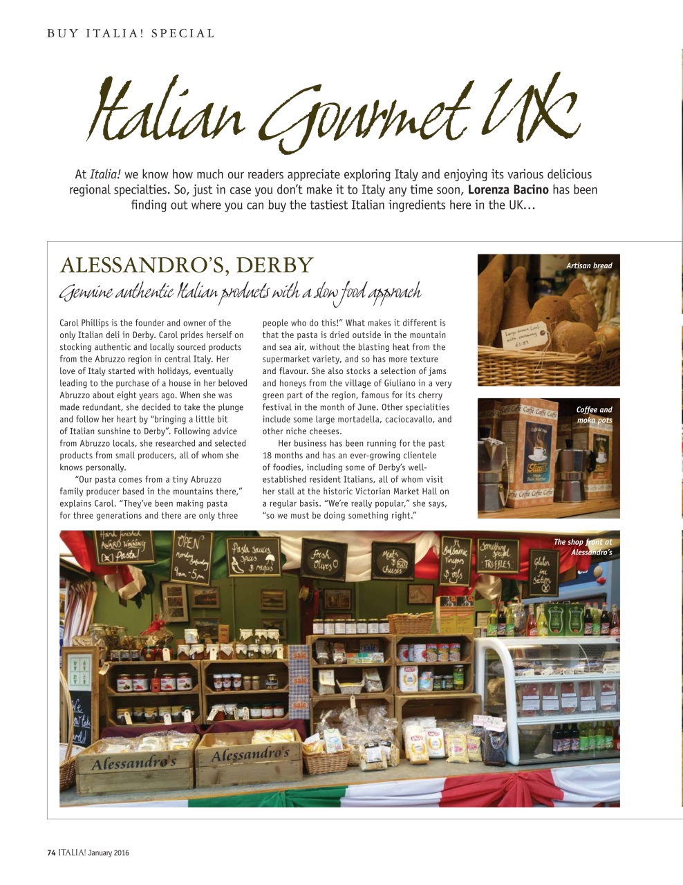 Italia! Preview Pages