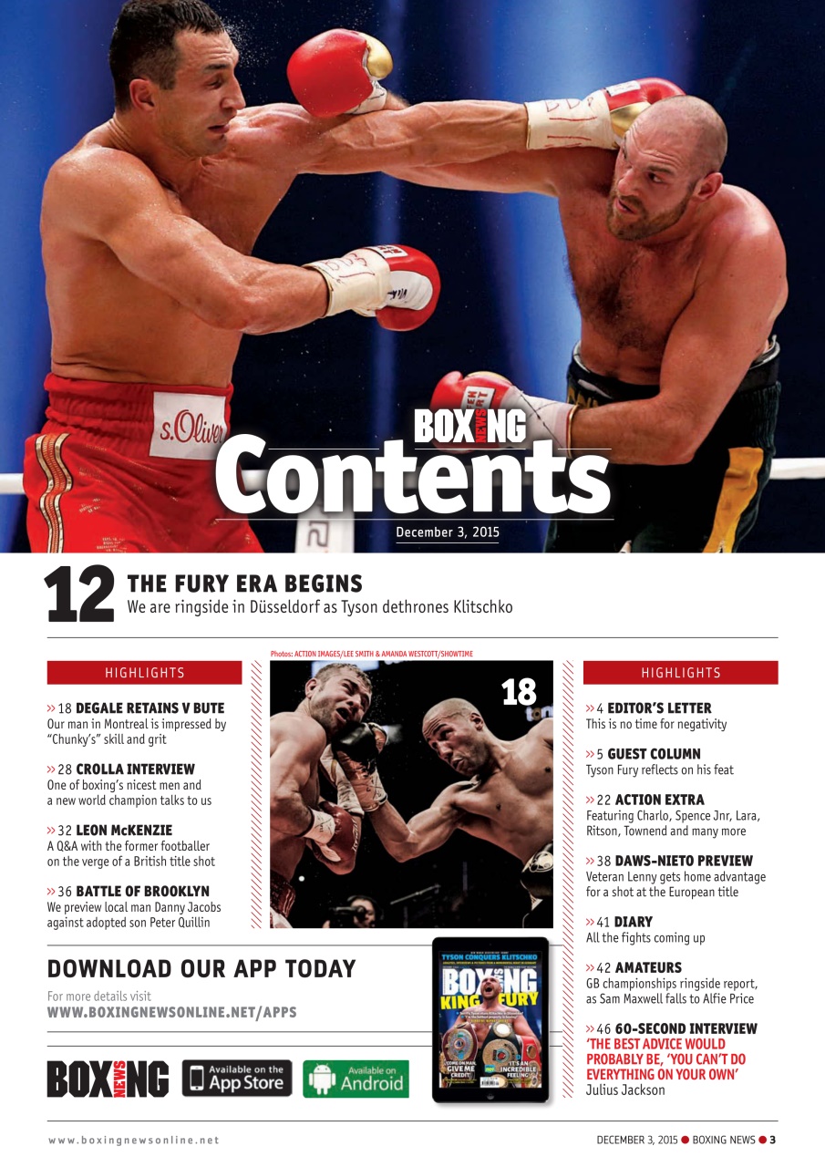 Boxing News Preview Pages