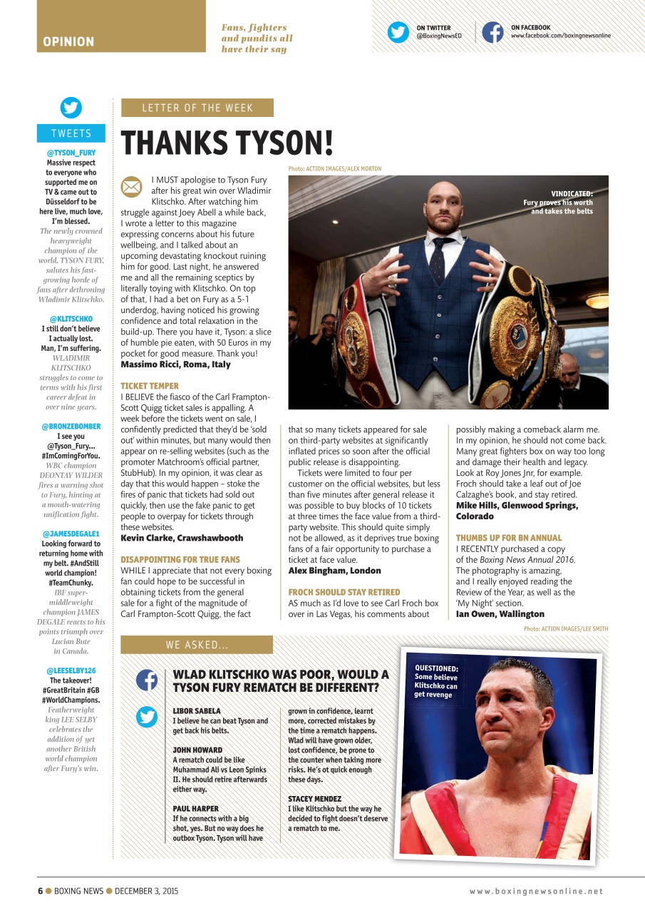 Boxing News Preview Pages