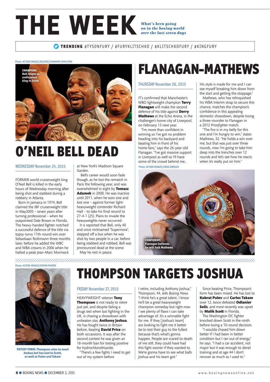 Boxing News Preview Pages