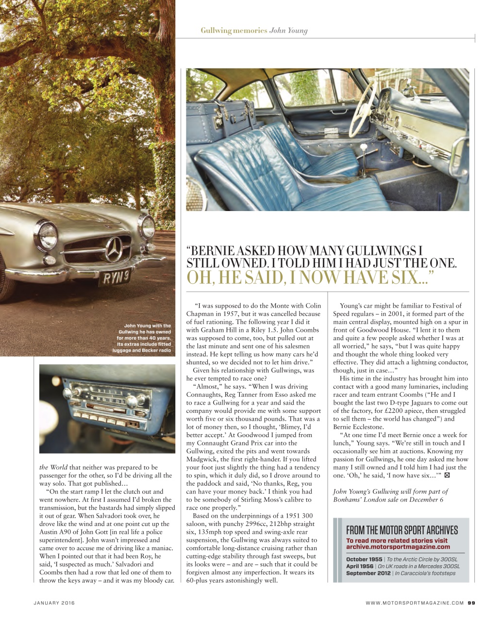 Motor Sport Magazine Preview Pages