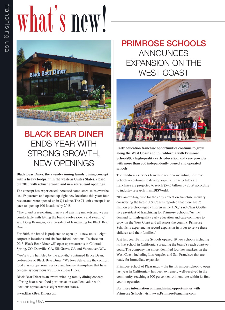 Franchising USA Preview Pages