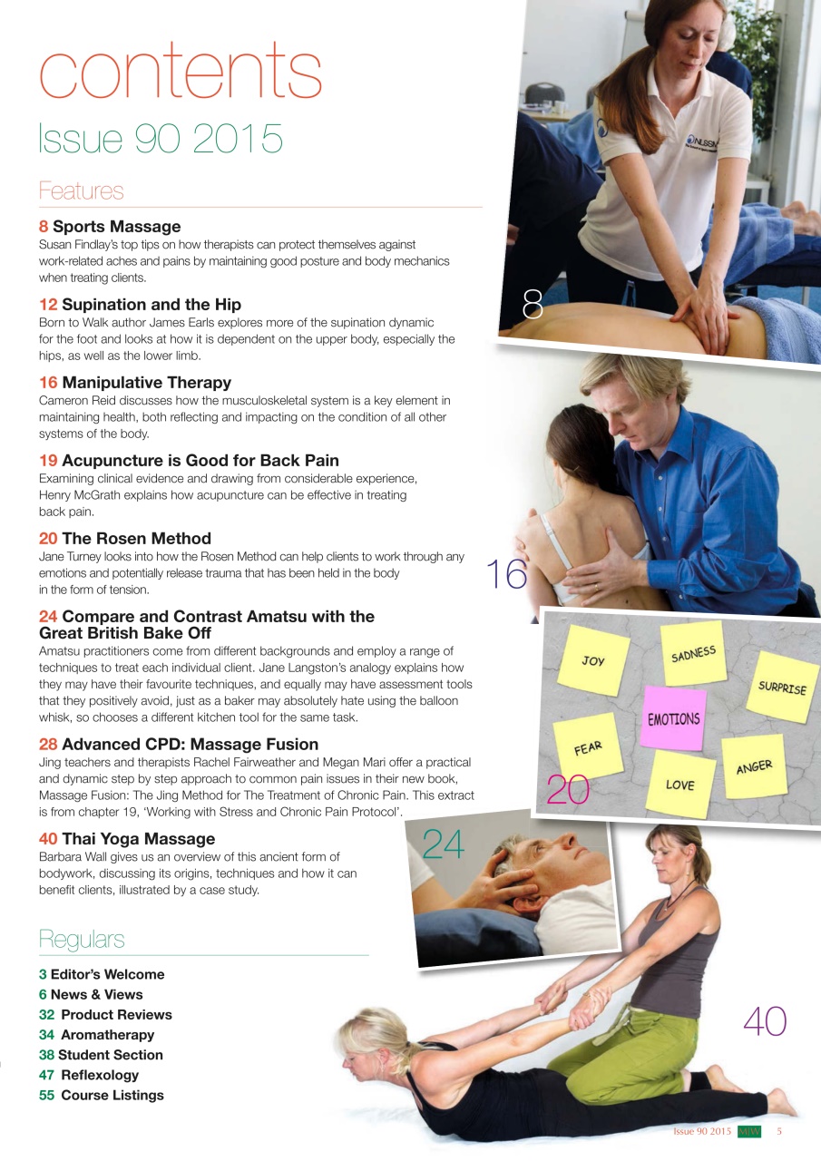 Massage World Preview Pages