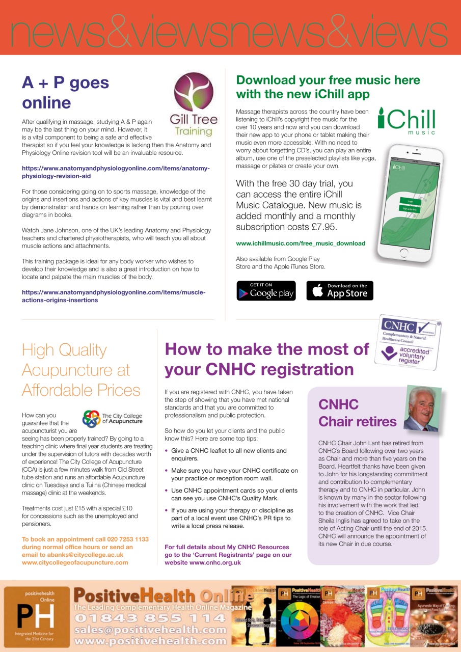 Massage World Preview Pages