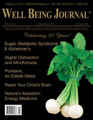 Well Being Journal issue January/February 2016