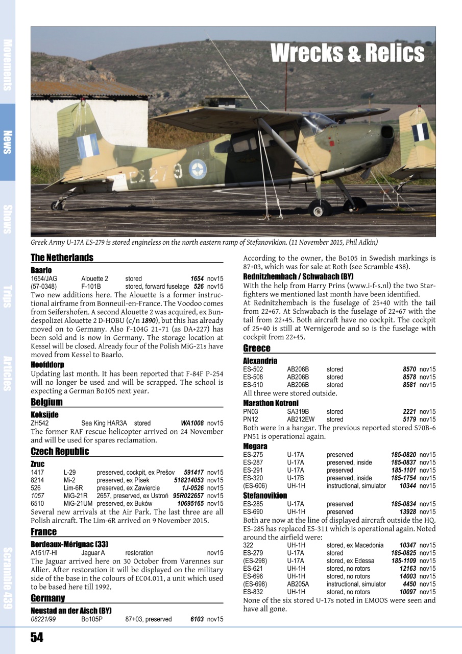 Scramble Magazine Preview Pages