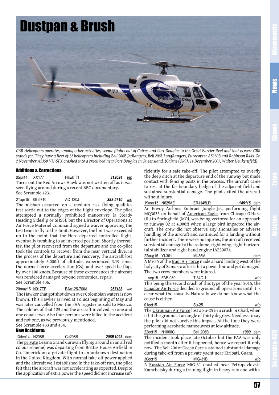 Scramble Magazine Preview Pages