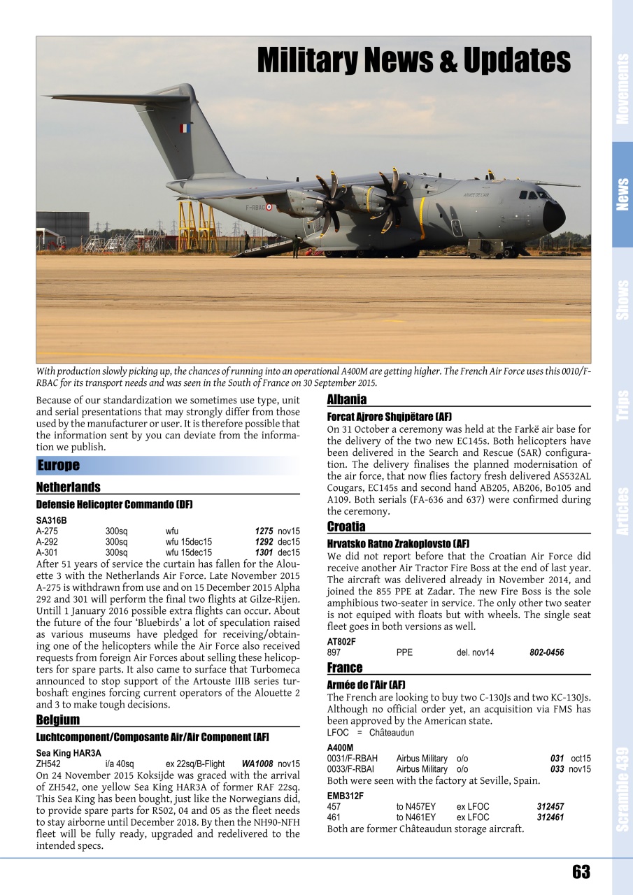 Scramble Magazine Preview Pages