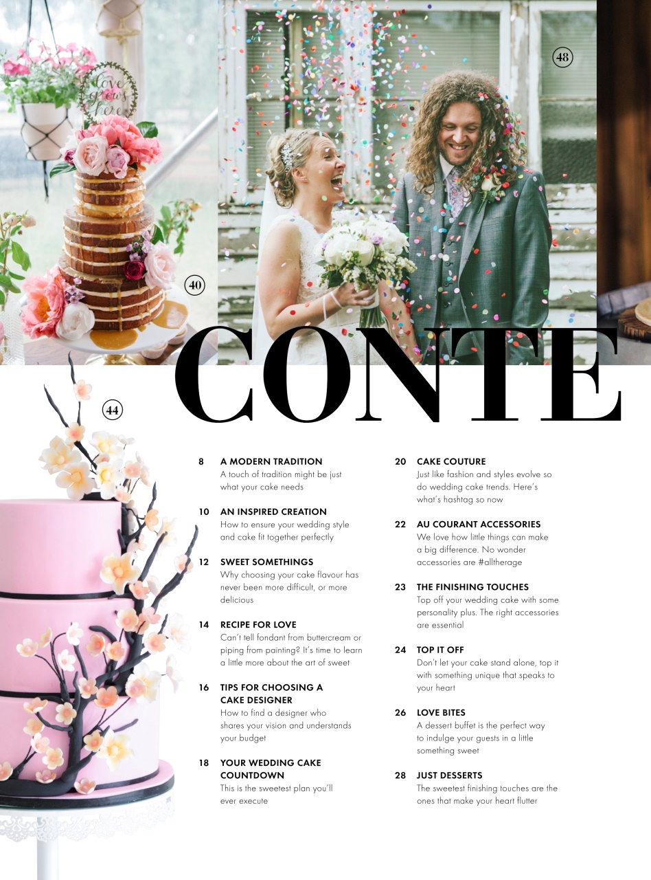 Modern Wedding Preview Pages