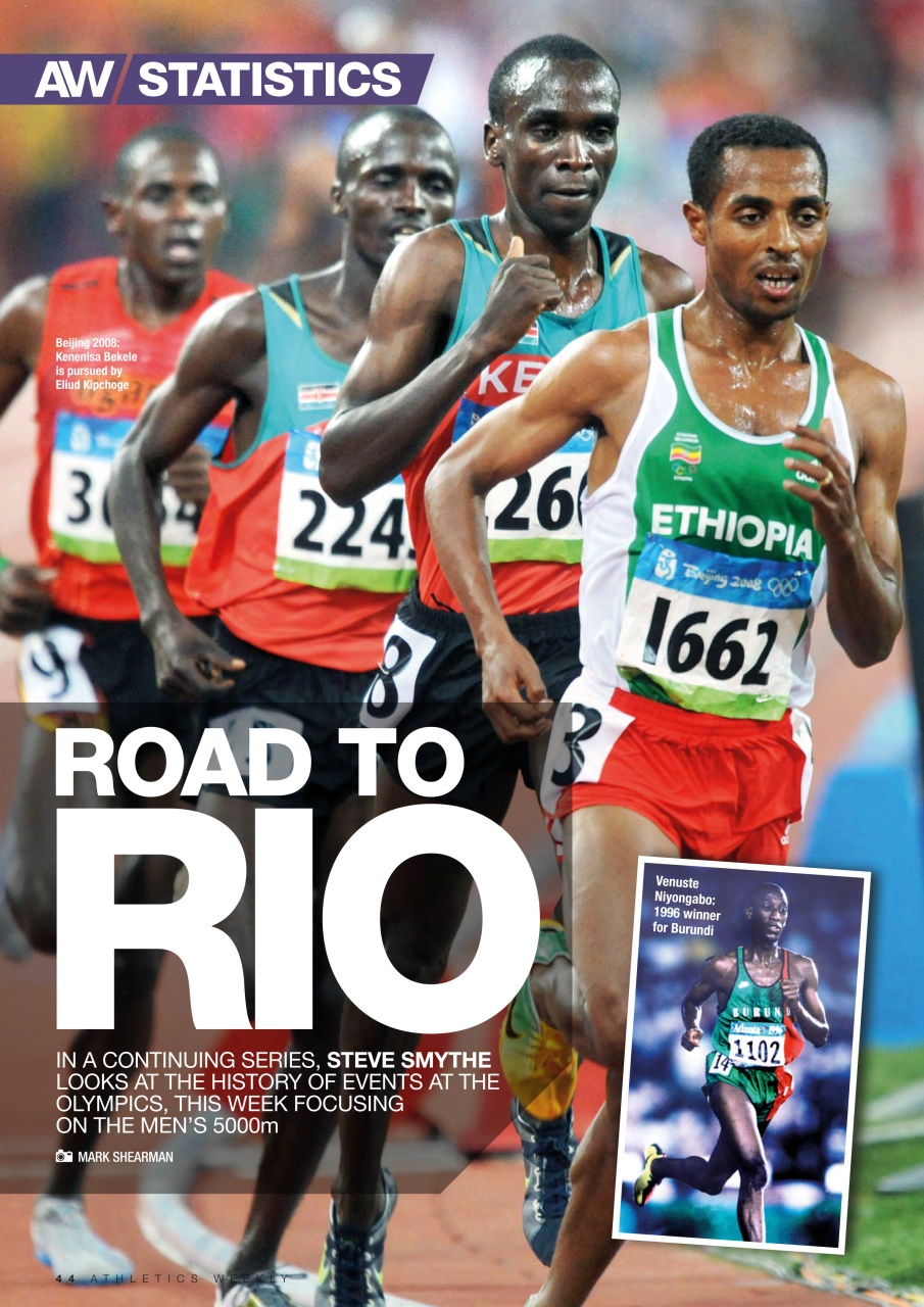 AW – Athletics Weekly Magazine Preview Pages