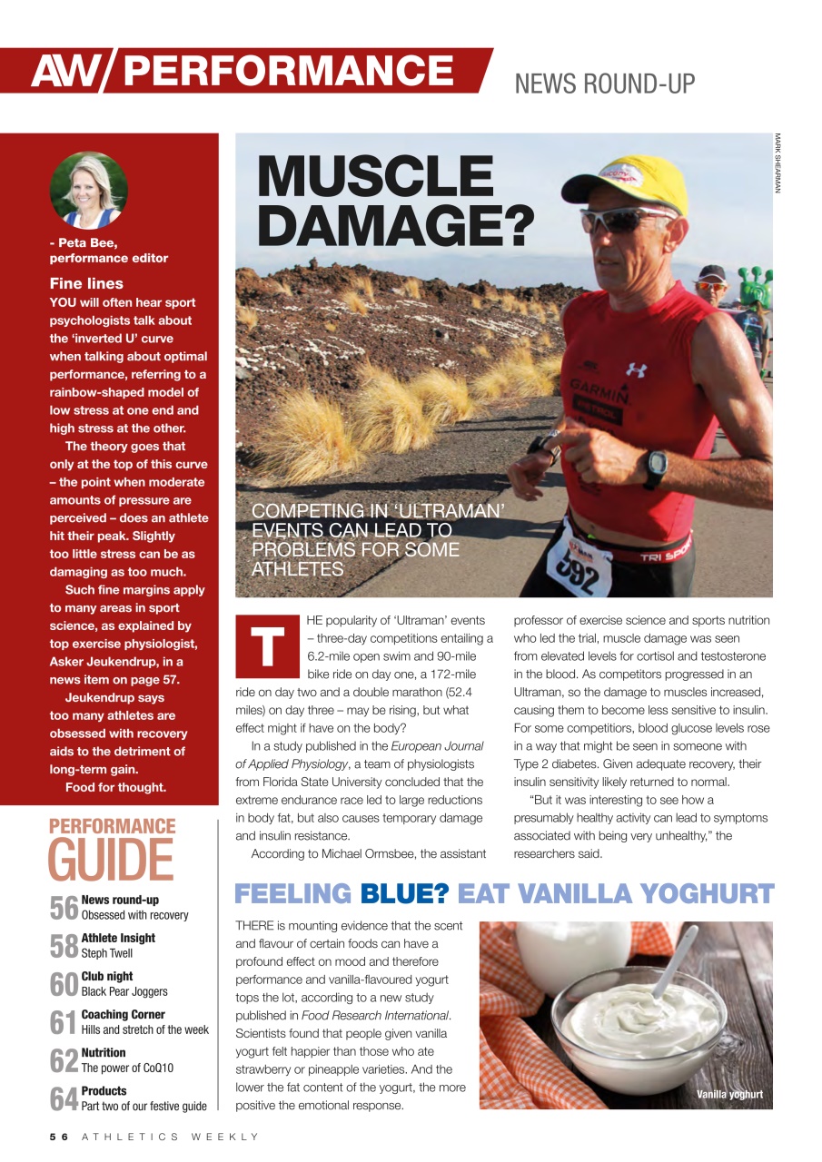 AW – Athletics Weekly Magazine Preview Pages