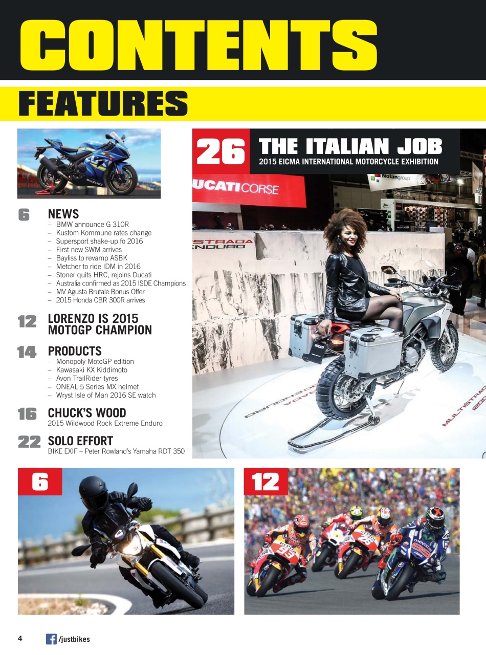 JUST BIKES Preview Pages