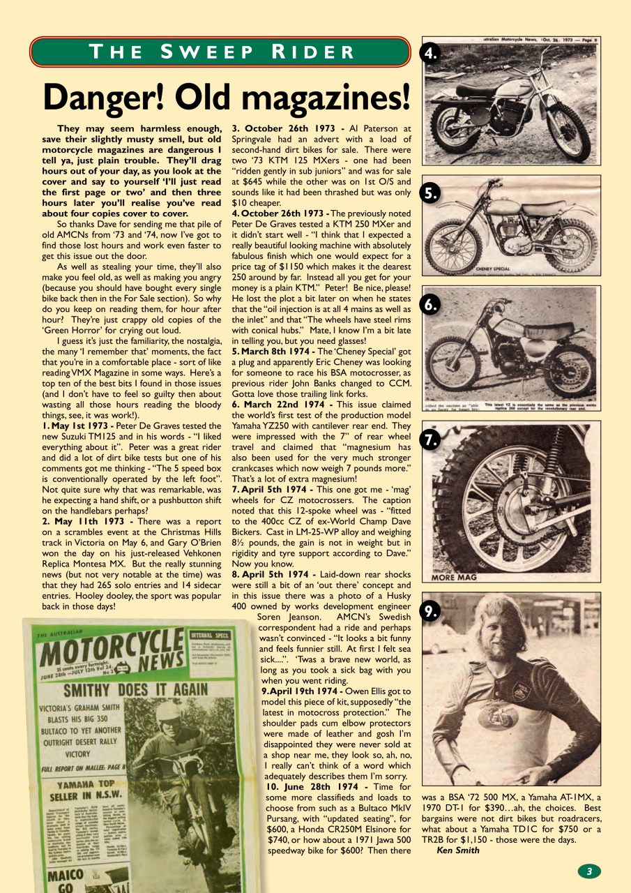 VMX Magazine Preview Pages