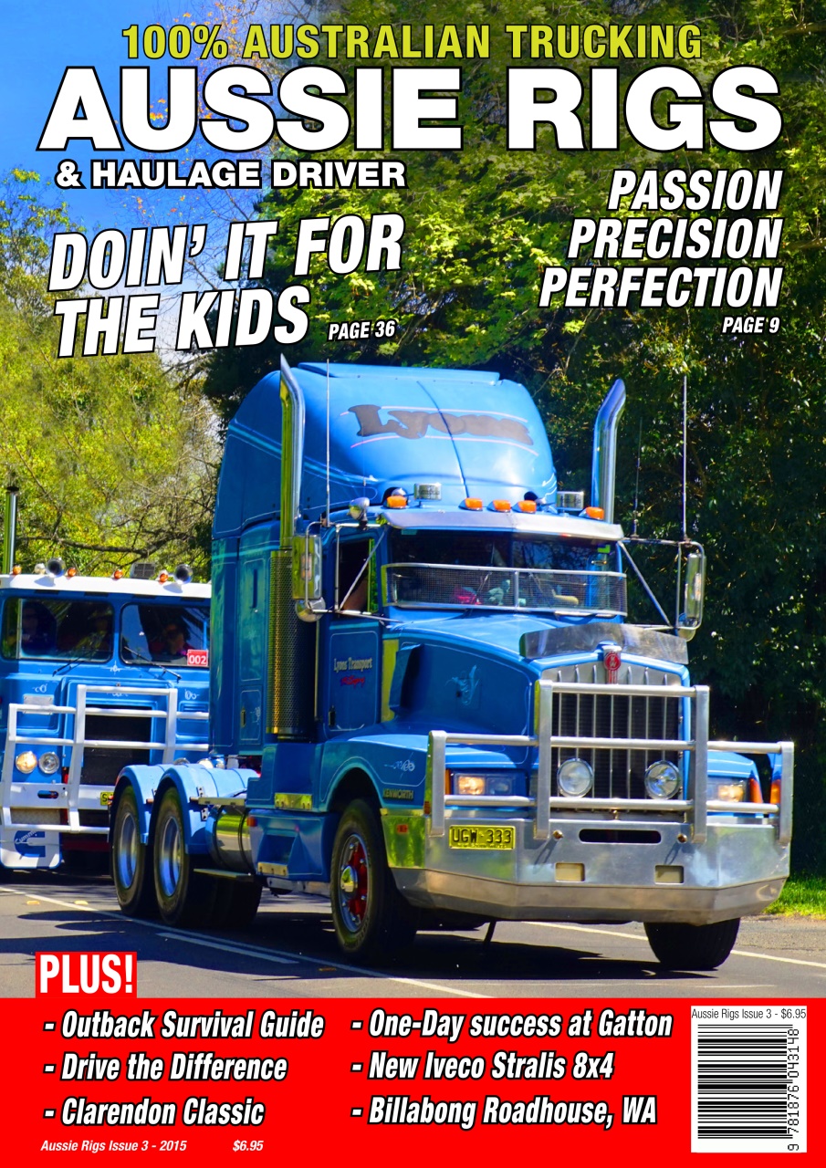 Aussie Rigs and Haulage Driver Preview Pages