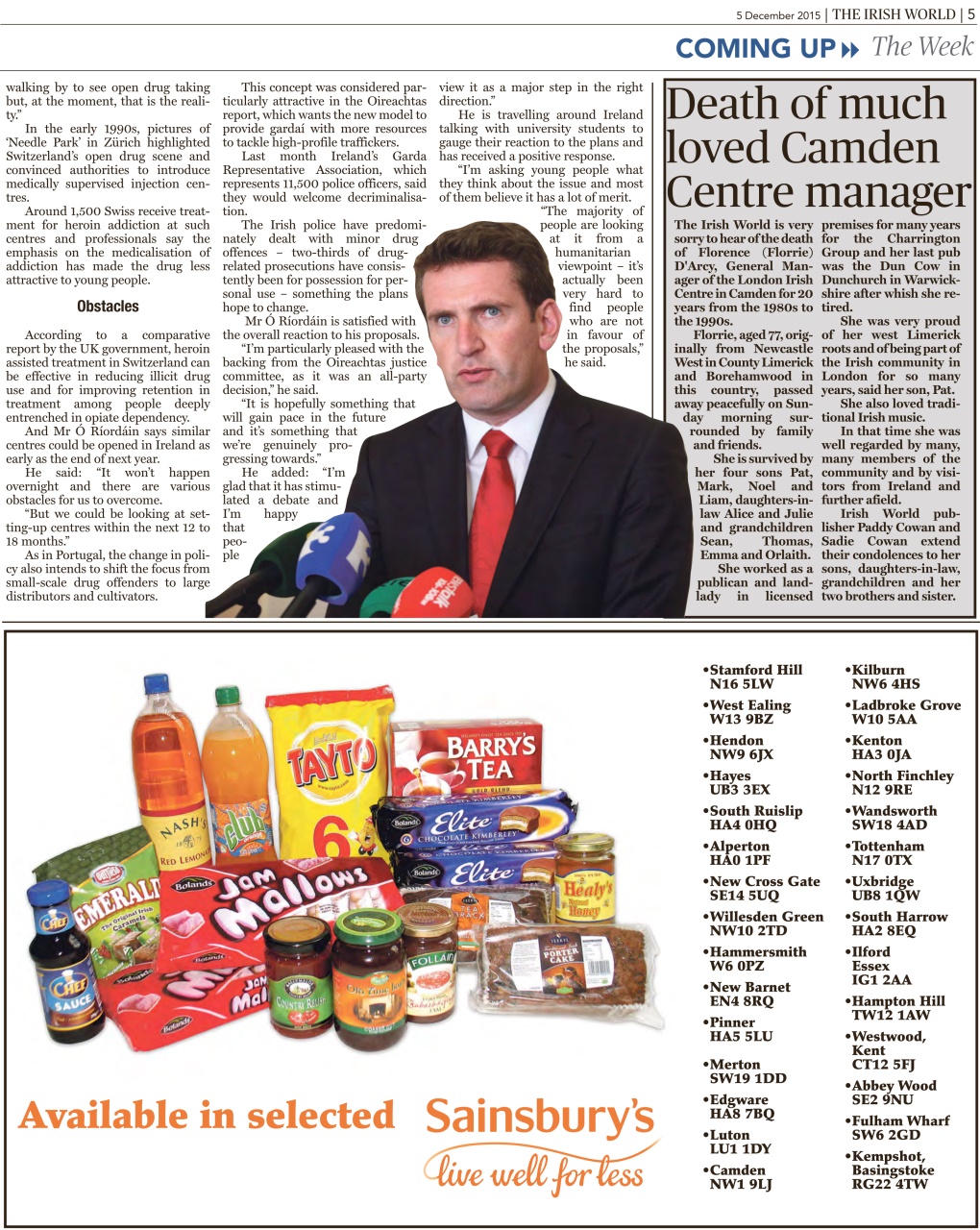 Irish World Preview Pages