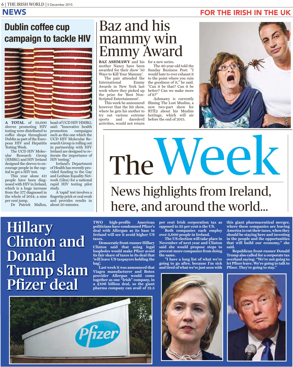 Irish World Preview Pages