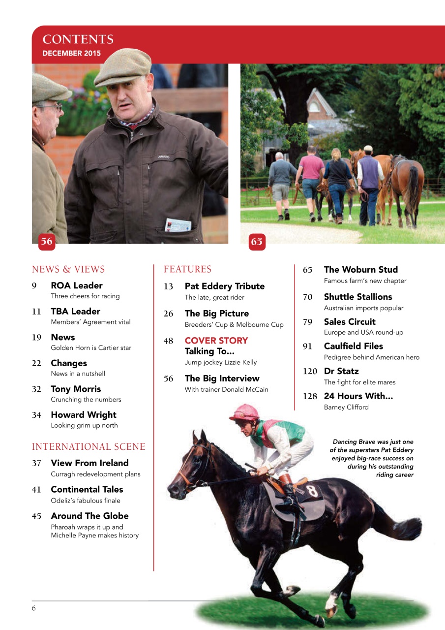 The Owner Breeder Preview Pages