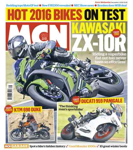 MCN issue 2nd December 2015