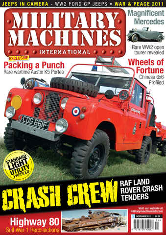 Military Machines International issue November 2011