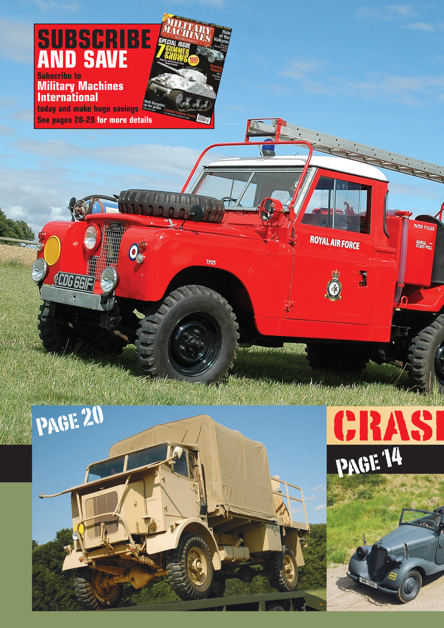 Military Machines International Preview Pages