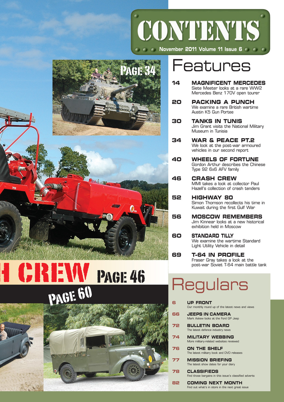 Military Machines International Preview Pages