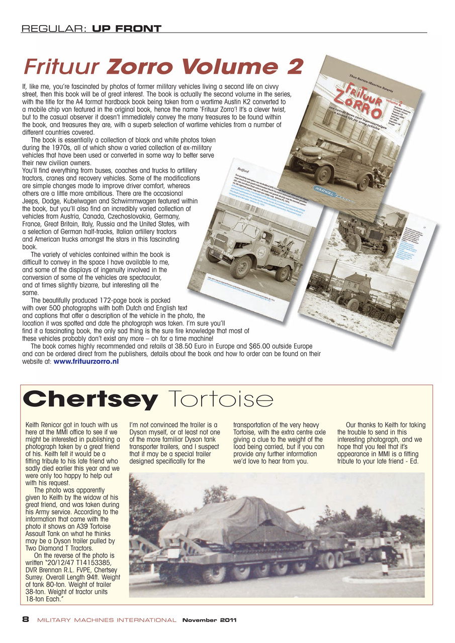Military Machines International Preview Pages