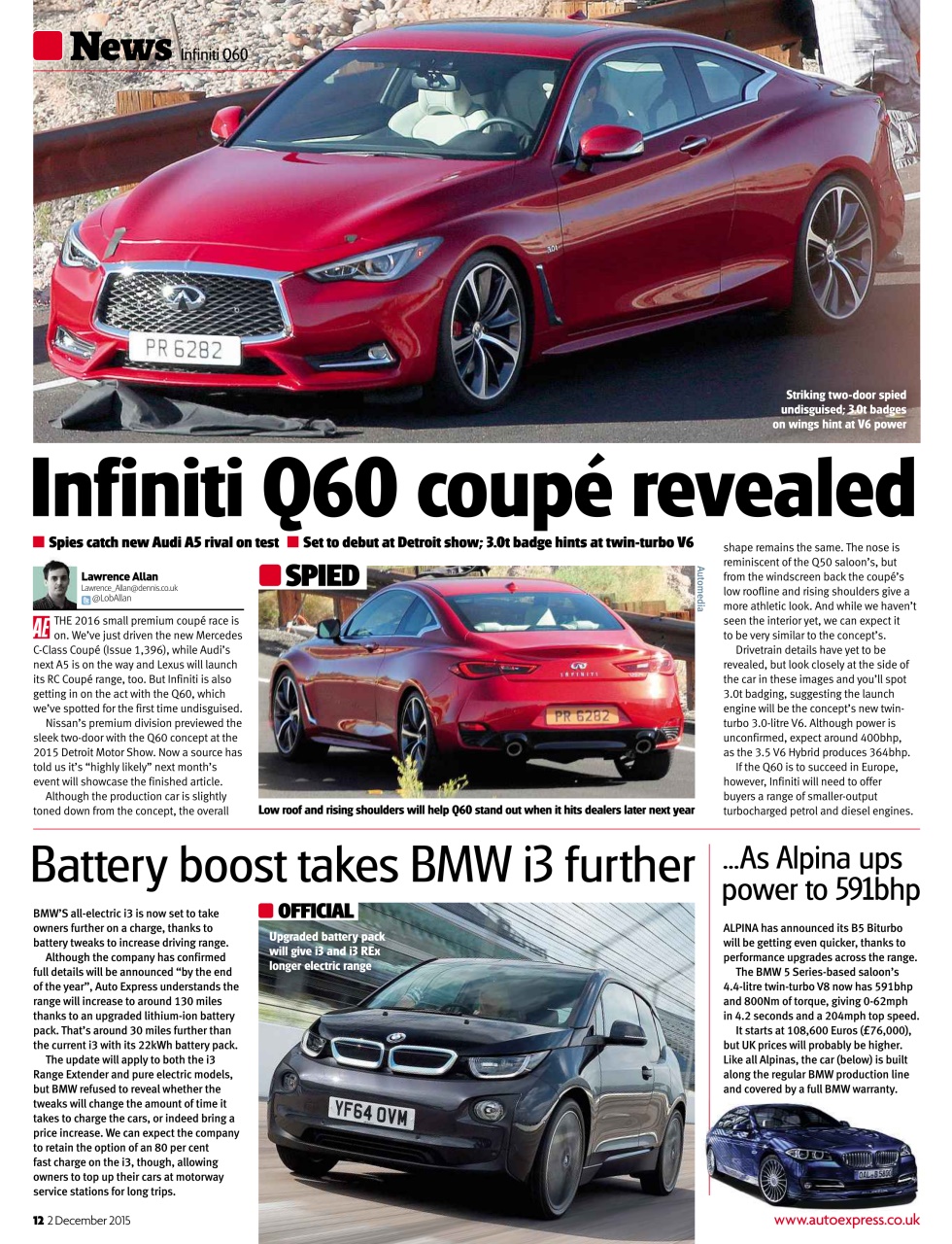 Auto Express Preview Pages