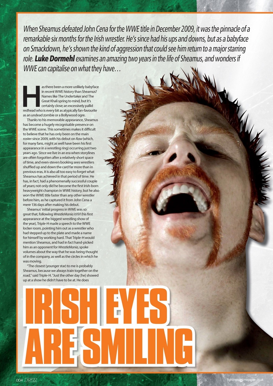 Wrestletalk Magazine Preview Pages