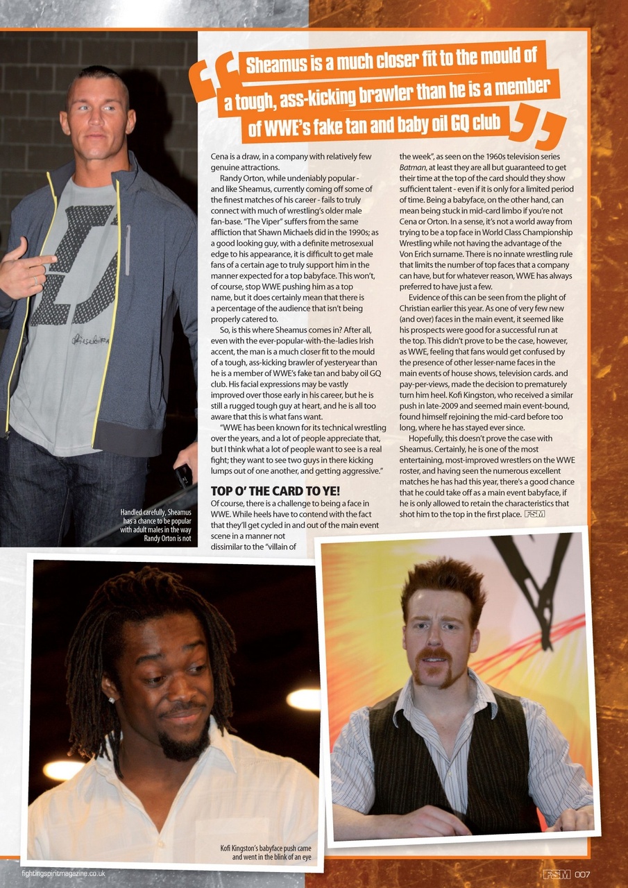 Wrestletalk Magazine Preview Pages