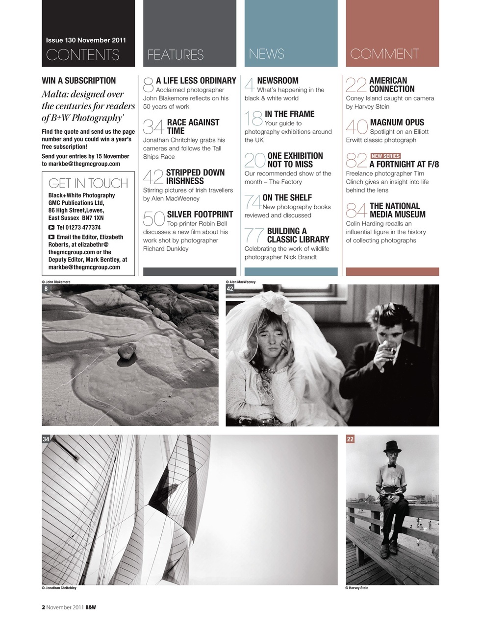 Black+White Photography Preview Pages