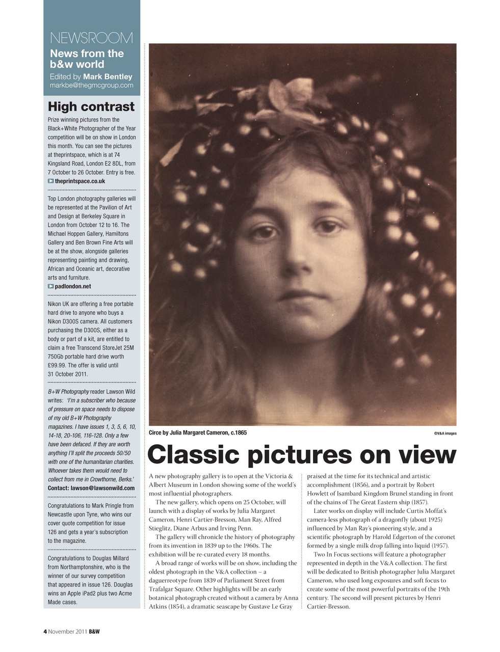 Black+White Photography Preview Pages