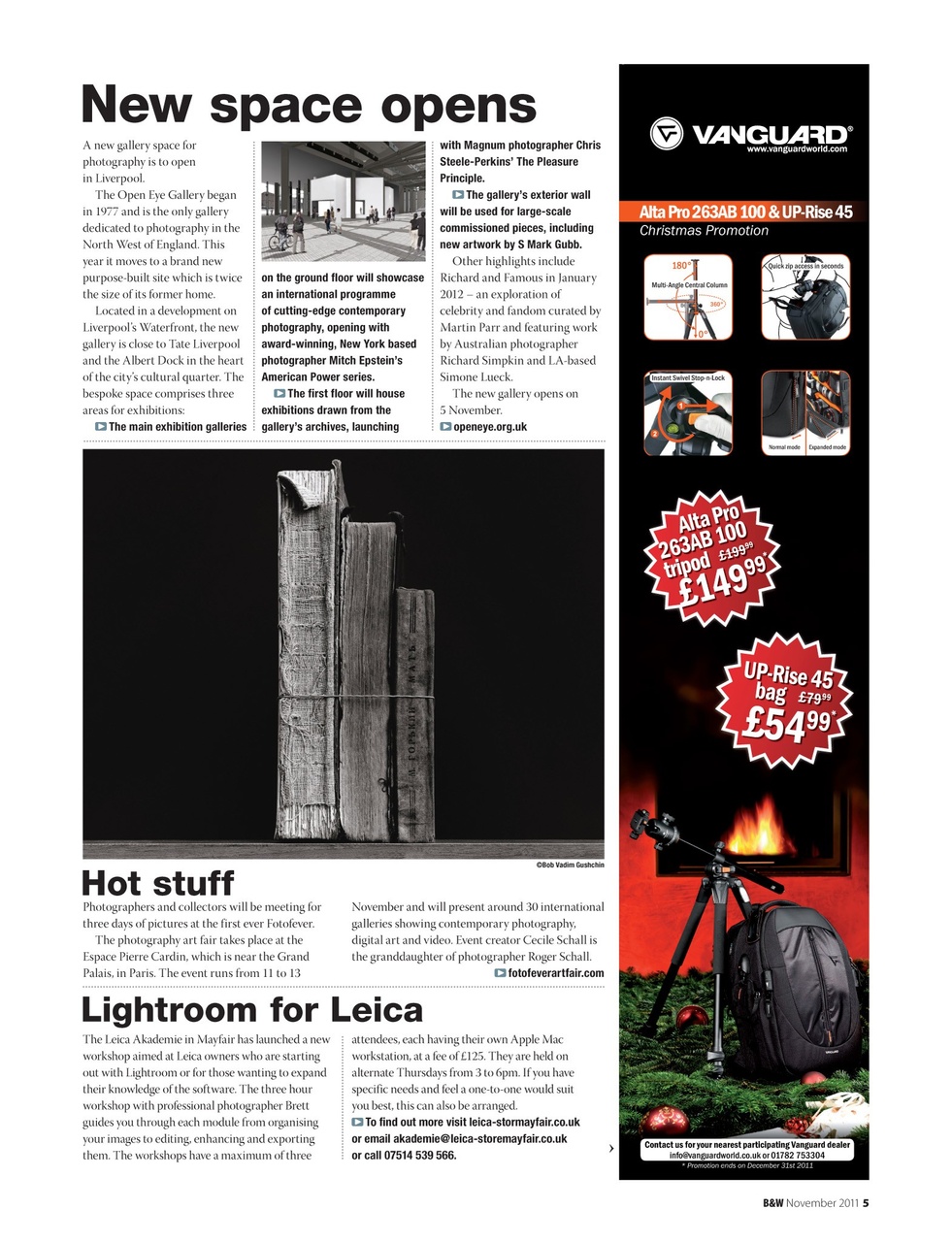 Black+White Photography Preview Pages