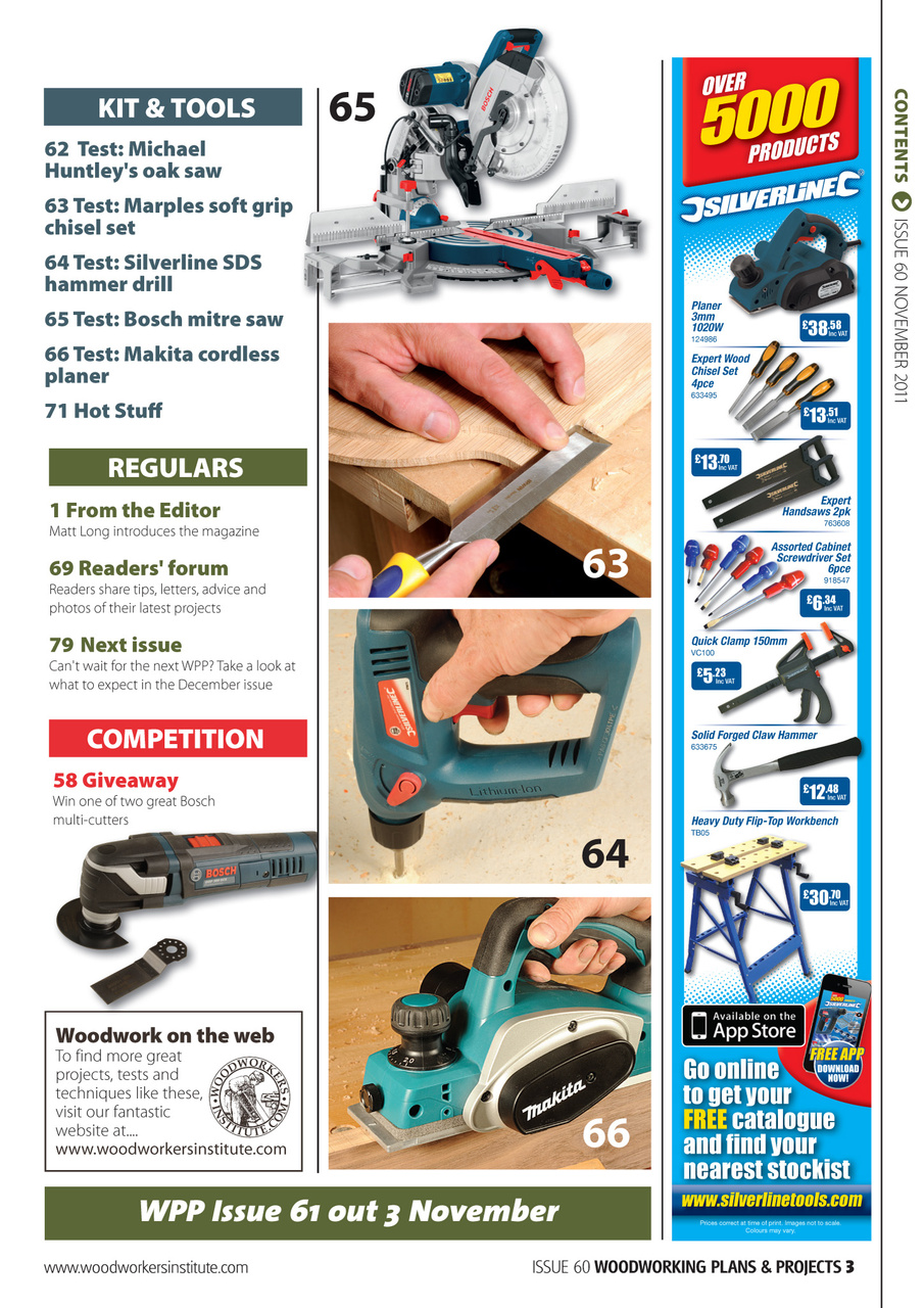 Woodworking Crafts Magazine Preview Pages