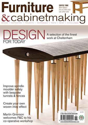 Furniture & Cabinetmaking issue November 2011