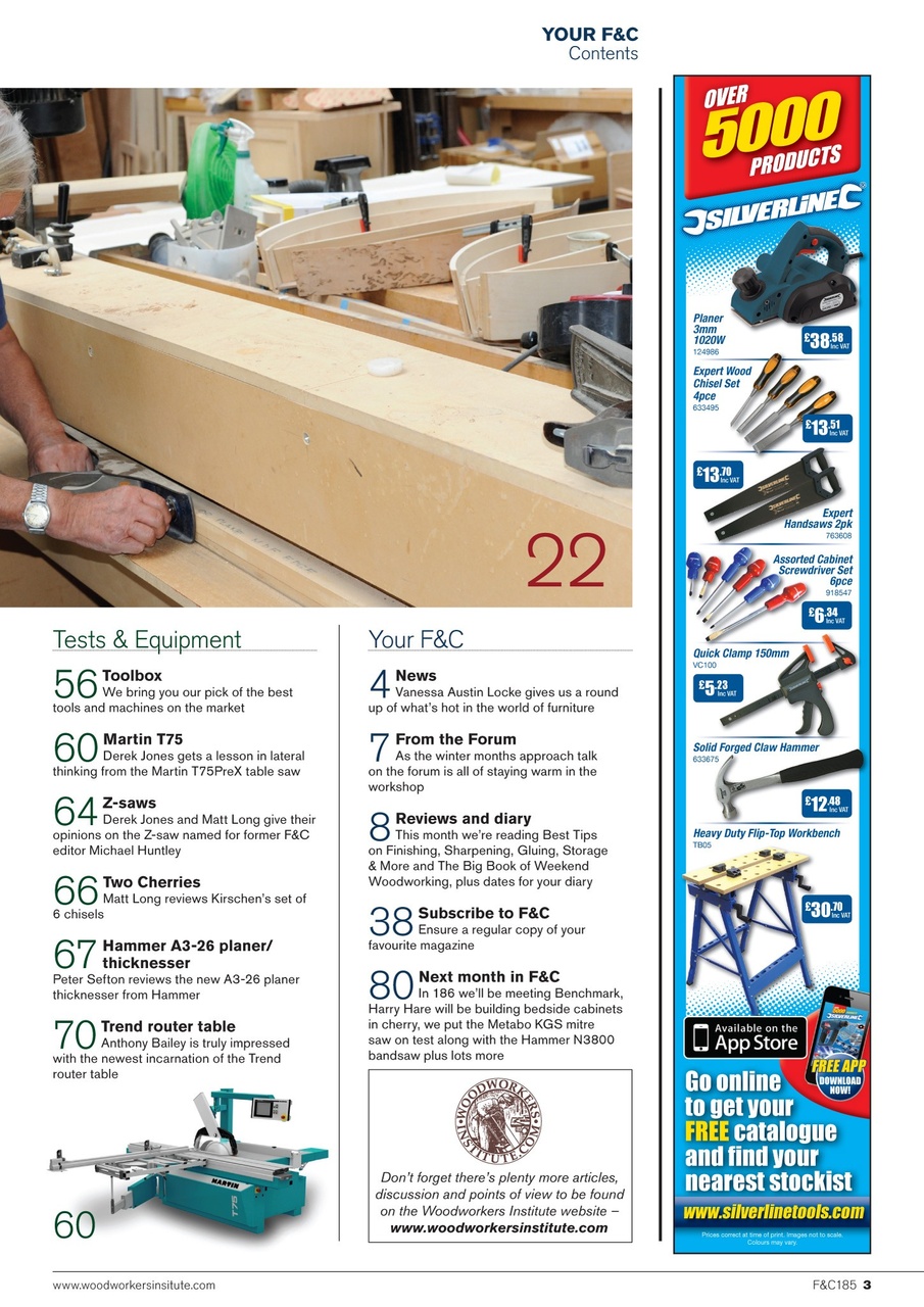 Furniture & Cabinetmaking Preview Pages