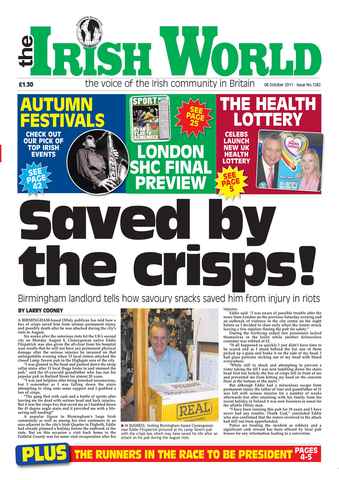 Irish World issue 8th October 2011